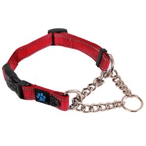Max and Neo Stainless Steel Chain Martingale Collar